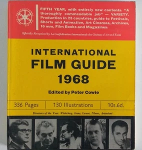 R13/498 INTERNATIONAL FILM GUIDE 1968 Edited by Peter Cowie - Picture 1 of 9
