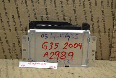 2005 Infiniti G35 ABS Braking System 47850AC700 Module 114-2G2 - Image 1 of 4