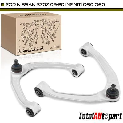 2x Brazo de control con rótula para Nissan 370Z Infiniti EX35 EX37 G37 parte superior delantera Foto 1 de 4