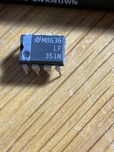 UN Amplificador de Operación JFET Nacional Semi LF351N Nuevo en un PDIP8. - Imagen 1 de 2