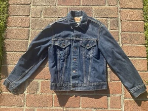 Rare Vintage Levi's Big E Denim Huge 44 X Large Jacket 3rd 60s 557 Transition - Bild 1 von 9