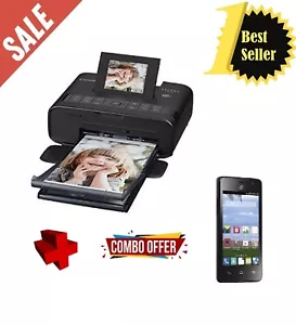 🔥BEST COMBO SALES on EBAY🔥 Canon SELPHY Photo Printer & Android Smartphone - Picture 1 of 12