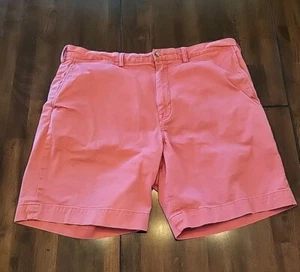 Ralph Lauren The Polo Chino Shorts Mens Size 38 Salmon Stretch Cotton Twill - Picture 1 of 17