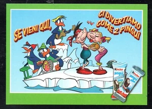 Cartolina Pubblicitaria Kinder Ferrero Pingui (CR1021) - Picture 1 of 2