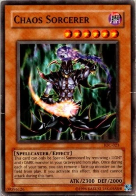 Chaos Sorcerer IOC-023 Yugioh HP - Image 1 of 2