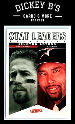 2000 Upper Deck Victory #23 Jeff Bagwell / Jose Lima Houston Astros - Image 1 of 2