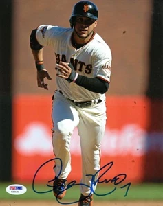 GREGOR BLANCO SIGNED AUTOGRAPHED 8x10 PHOTO SAN FRANCISCO GIANTS PSA/DNA - Picture 1 of 2