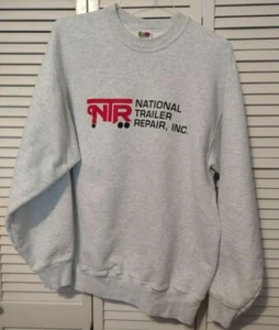 SWEATSHIRT UNISEX  GRAY    SIZE XL CHEST 48  HEAVYWEIGHT - Picture 1 of 3