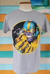 Marvel Avengers Thanos Herren-T-Shirt medgrau Hemd Top T-Shirt Grafikdruck - Bild 1 von 7