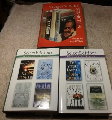 (3) Reader's Digest  Select Editions, Best Non-Fiction - Hardcover / Dust Jacket - Image 1 of 4