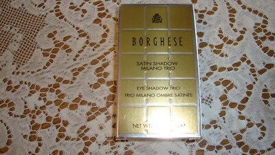 Borghese Satin Shadow Milano Trio # 06 Romantico Brown BNIB - Image 1 of 4