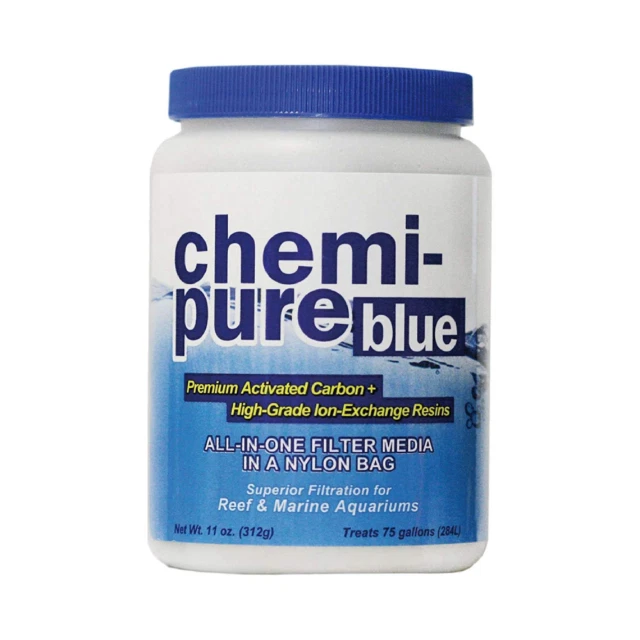 Boyd Enterprises Chemi-Pure Filtration Media for Aquarium 11 Oz - Blue