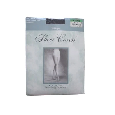 NUEVO CON ETIQUETAS WORTHINGTON Pantimedias Negras Transparentes Control de Caricias Talla Promedio Foto 1 de 3