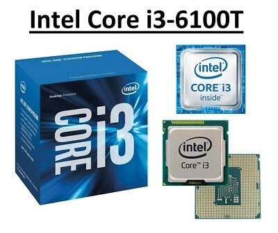 Intel Core i3-6100T SR2HE Dual Core Processor 3.2 GHz, Socket LGA1151, 35W CPU - Image 1 of 4