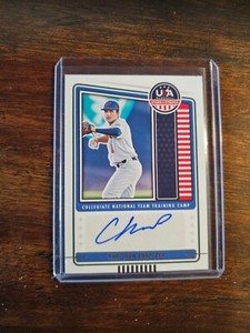 2023 Panini Stars & Stripes USA Baseball Christian Knapczyk AUTO #CNTC-CK SP