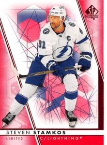 2022-23 SP Authentic Limited Red #91 Steven Stamkos - Picture 1 of 2