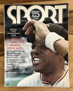 September 1971 Sport Magazine 25th Anniversary Issue - Willie Mays/Joe DiMaggio - Picture 1 of 4