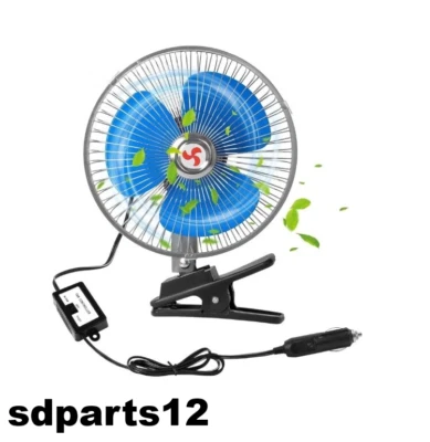 Ventilatore Mini Portatile Attacco A Pinza Per Auto Furgone Accendisigari 12v - Bild 1 von 4