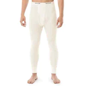 3 PACK Fruit~RealTree~etc Mens Thermal Waffle Pants Bottoms NATURAL S M L 2X - Picture 1 of 7