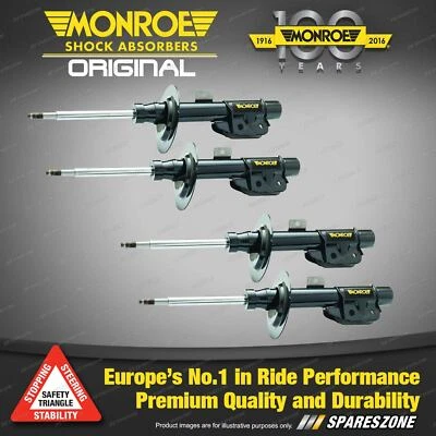 Monroe F + R Original Shock Absorbers for Mazda 626 FWD GF Sedan Hatchback 99-02 - image 1 of 3