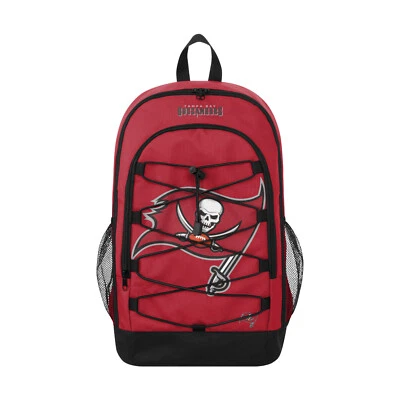 NFL Tampa Bay Buccaneers Big Logo Bungee Rucksack Backpack Tasche Bag Football - Bild 1 von 4