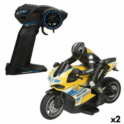 Moto Telecomandata Speed & Go Motocicletta 1:10 2 Unità - Immagine 1 di 4