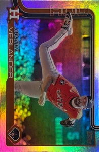 2025 Topps Base Set Series 1 #118 Justin Verlander Rainbow Foil - Bild 1 von 2