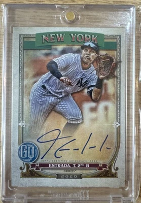 2020 Topps Gypsy Queen #GQA-TE Thairo Estrada Autographs - Image 1 of 2