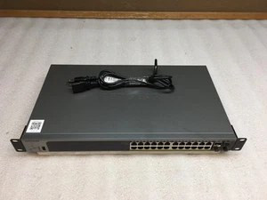 NetGear ProSafe GS728TP 24 Port Gigabit PoE+ Smart Managed Switch w/ 4 SFP Ports - Afbeelding 1 van 9