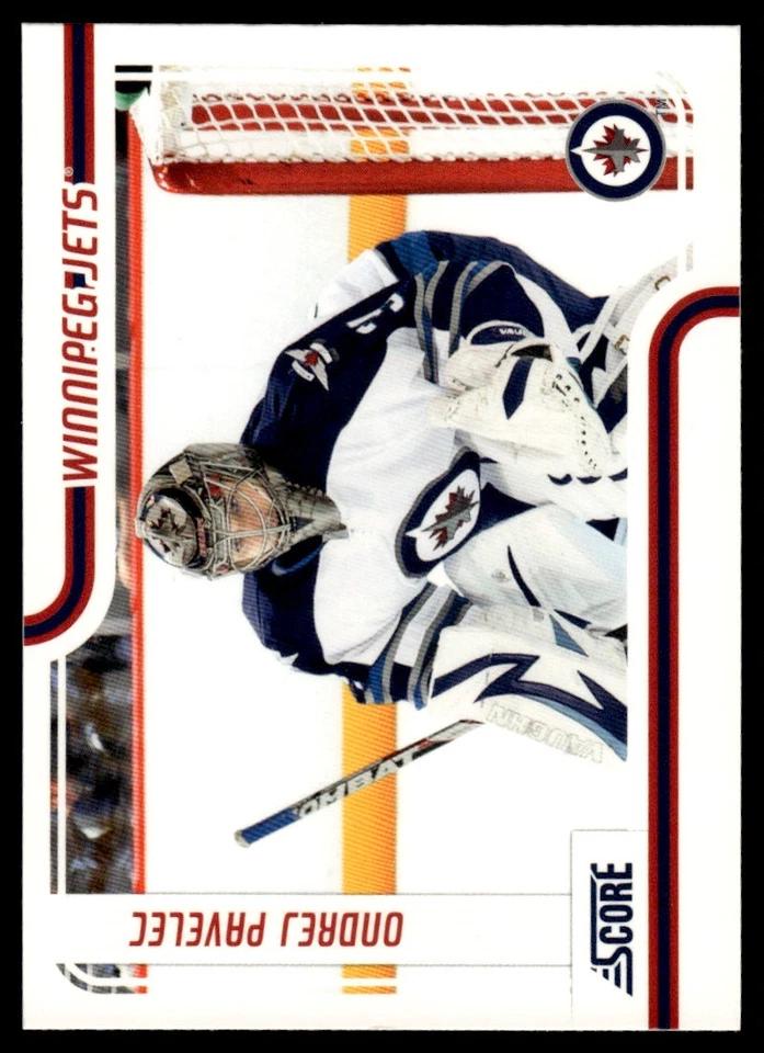 2011-12 Score Glossy Ondrej Pavelec Winnipeg Jets #484 - Image 1 of 2