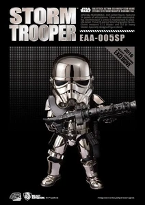 Acción Egg Attack EAA-005SP Star Wars Stormtrooper versión cromada SDCC 2016 - Imagen 1 de 2