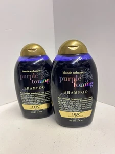 2New Blonde Enhance + Purple Toning Shampoo OGX 385 ml 13 fl oz - Picture 1 of 2