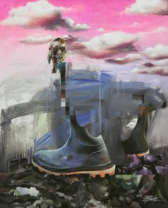 Klaas Lageweg „Clay And Clouds” exklusiver Kunstdruck handsigniert nummeriert - Bild 1 von 5