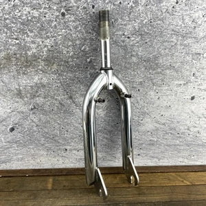 Vintage Spinner BMX Fork Freestyle 990 20 1" Threaded 14mm Dropout Chrome 2001 - Picture 1 of 14