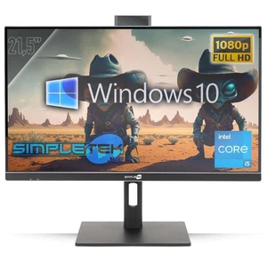 Tout en Un 22 " i5 RAM 8GB SSD 120GB Windows 10 Pro Aio Ordinateur Vesa PC LCD - Photo 1/8