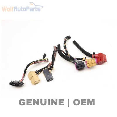 07-10 AUDI S8 - Juego de arnés de cableado de control de aire acondicionado delantero / TEMP / Foto 1 de 4