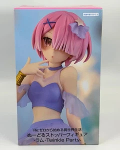 Re:Zero Ram Twinkle Party Noodle Stopper Figure FuRyu – 5.5” PVC Anime - Picture 1 of 8