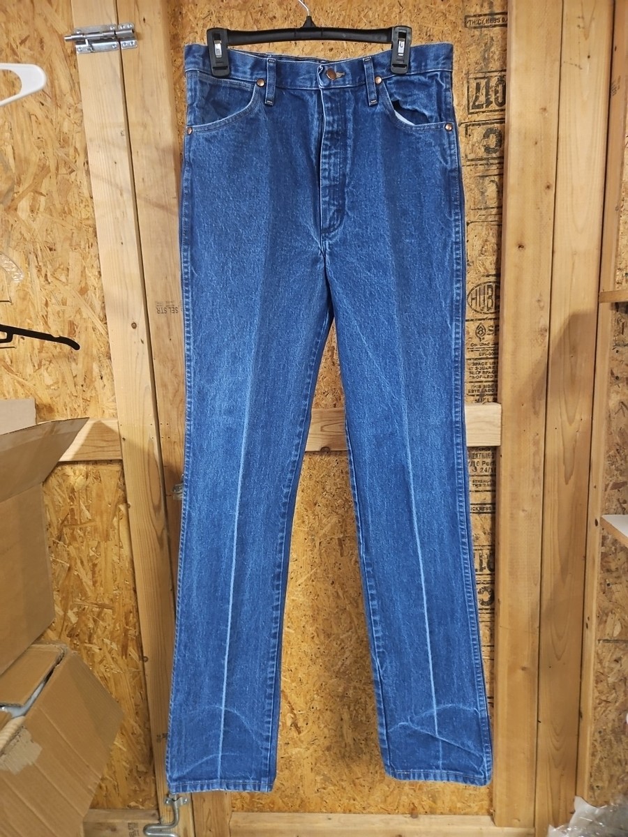 美品 vintage wrangler 13MWZ USA オリジナルレングス Vintage Wrangler Jeans 13MWZ made in USA Size 44 X 34