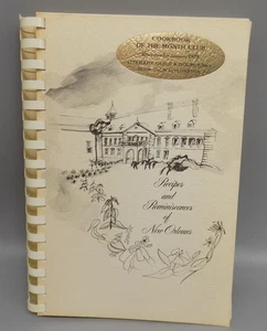 1980 Recipes & Reminiscences of New Orleans Cookbook LA Old Ursuline Convent - Bild 1 von 23