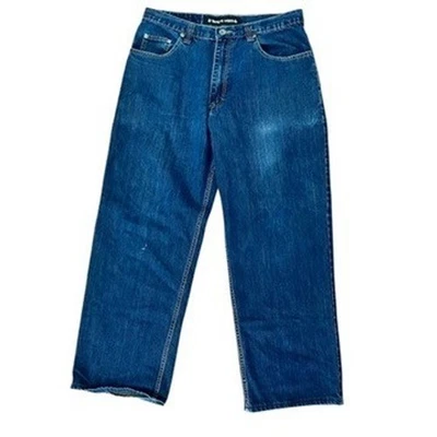 Pantalones de mezclilla azules Brooklyn Xpress para hombre talla W36 L34 colección BX70 Foto 1 de 4
