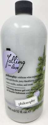 Champú Philosophy Falling in Love gel de ducha baño de burbujas 32 oz + bomba Foto 1 de 4