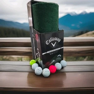 Callaway Indoor Putting Green w/ 6 Golf Balls – Home Practice Mat, Great... - Picture 1 of 8