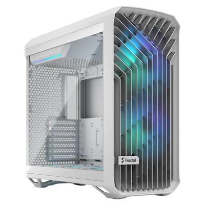 Fractal Design Torrent RGB White TG Clear Tint Computer ATX Case FD-C-TOR1A-07 - Image 1 of 4