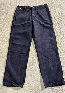 Mens Carhartt Fire Resident 100791410 36x32 Navy Blue Work Pants NFPA 2112 - Picture 1 of 9