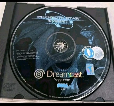 Solo disco Phantasy Star Online Sega Dreamcast  Foto 1 de 2