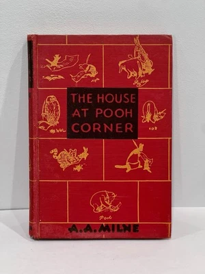 Vintage 1949 The House At Pooh Corner Book by AA Milne Hardcover E.P. Dutton - Image 1 of 4