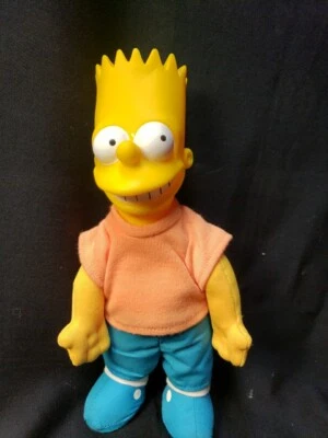 Boneco vintage colecionável Bart Simpson 1990 - Imagem 1 de 4