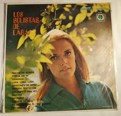 ORQUESTA LOS SOLISTAS DE LARA -LOS SOLISTAS DE LARA- 1971 MEXICAN LP, BOLERO Foto 1 de 4