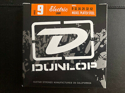 Dunlop Electric Guitar Strings #9 Nickel Plat...