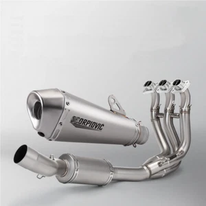 Exhaust Front Pipe Mufflers For Triumph Trident 660 2021-2023 Tiger 660 Sport - Picture 1 of 5